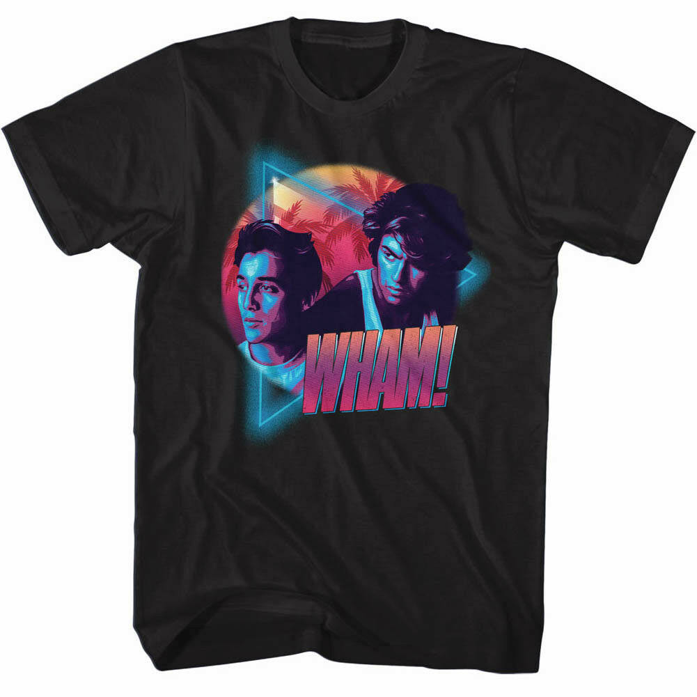 Wham Mighty Band George Michael Rock Retro Casual TShirt Mens and Womens Luxury Brand Top 2026 New Band S