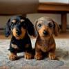 Ultra-Soft Realistic Sausage Dog Plush Toy, Comforting Emotional Support Companion with Huggable Design