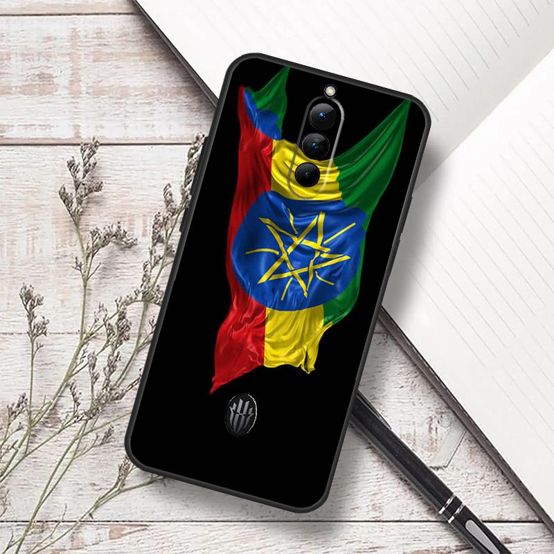 Ethiopia Flag Case For ZTE Nubia RedMagic 6 7 6S 7S Pro 5G RedMagic 11 8 8S 9 9S 10S Pro Plus 10 Air Cover