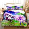 No Game No Life 3D Anime Bedding Set Twin Queen King Size Duvet Cover Pillowcase for Boys Girls Adult Home Textile