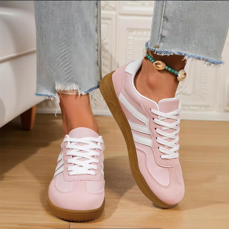 Sneakers Women Shoes Loafers Lace Up Leather Flat New Spring Casual comfortable Mom Shoe Mujer  Chaussure Femme