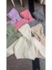 Women's Sweet Candy Color Hooded Knit Cardigan - Soft, Glutinous, Short, Loose, Thickened with Zipper