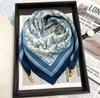 Chic Autumn/Winter Silk Scarf with Magnetic Golden Ball Clasp – Korean Style Neck Warmer
