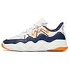 New Anta Young Generation Low Top Running Shoes Men's White Blue Yellow 112128081-4