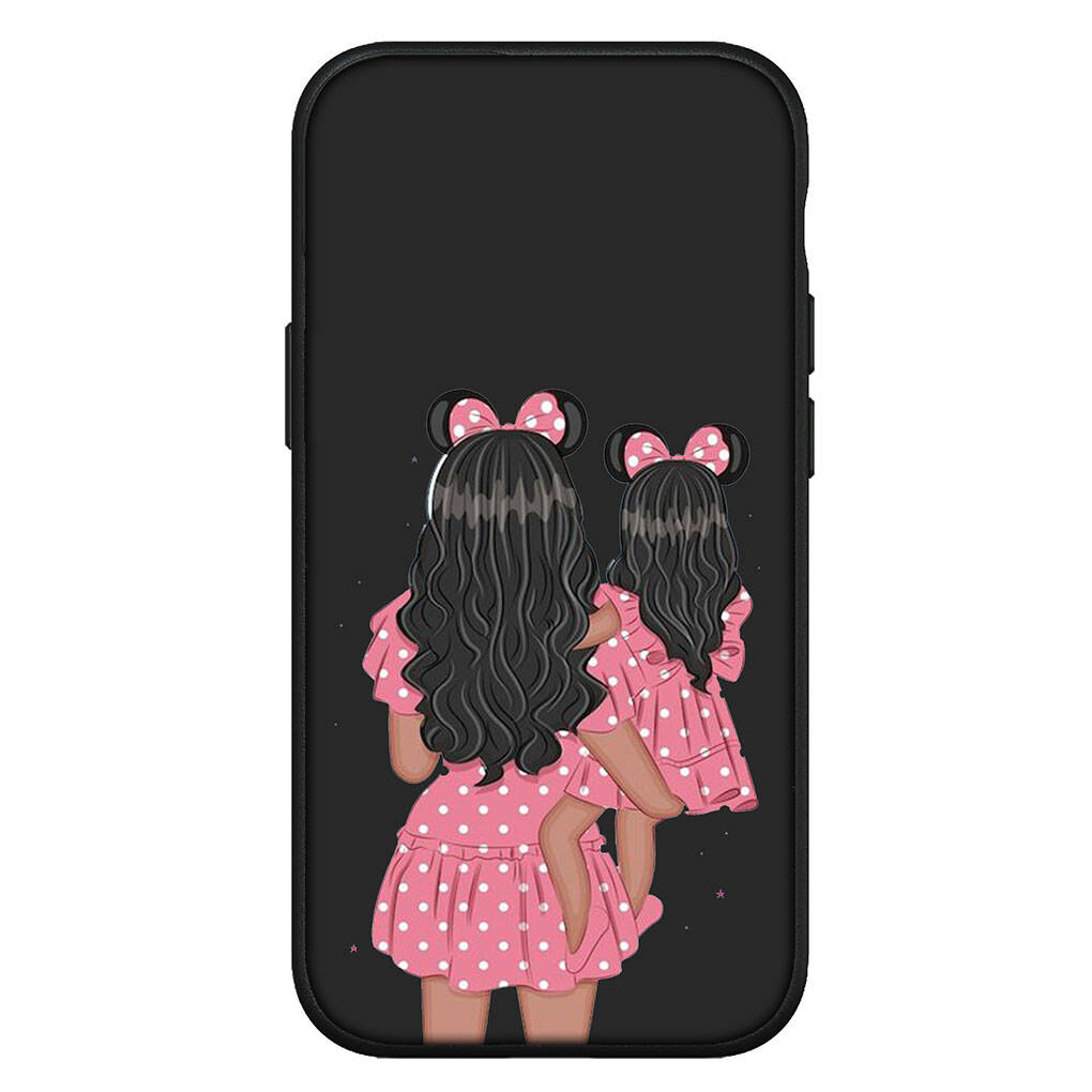 Hülle für iPhone 17 16 15 Xiaomi Poco Redmi Note 14 13 12 11 Pro Max Samsung Galaxy S25 S24 S23 OPPO Huawei Baby Mädchen Mutter Frau Familie Junge Handyhülle