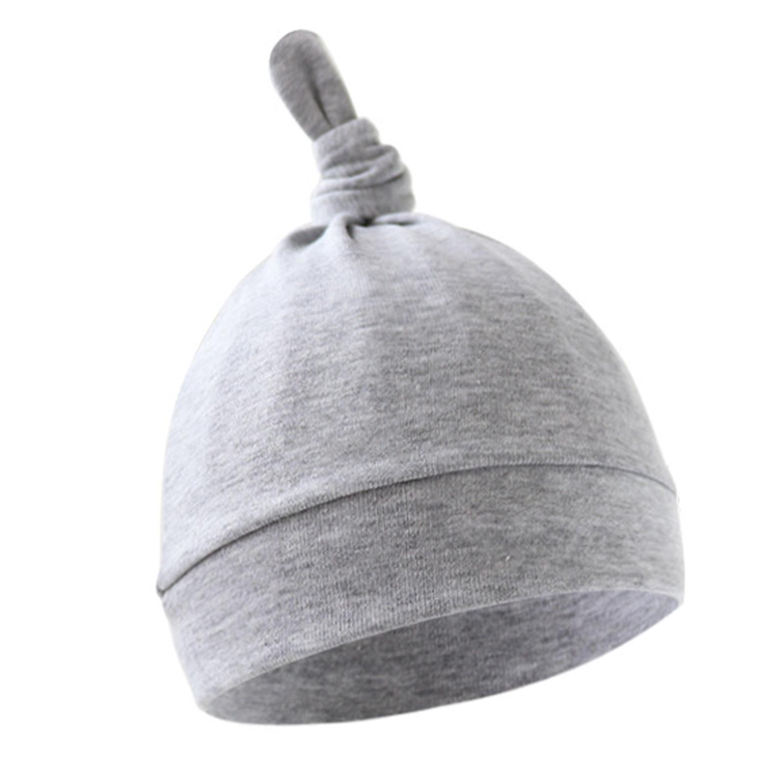 Чепчик для младенцев из хлопка, удобный фетальный колпачок для новорожденных, детская шапочка, модная вязаная шапочка, теплая шапочка, модный головной убор 16