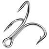 10pcs 4X Strong Treble Hooks Saltwater Freshwater Fishing Hooks with 4X Enhanced Anti-Rust & Sharpness