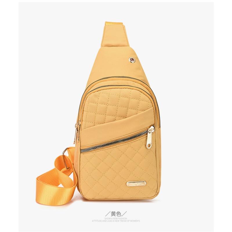 Summer New Women Chest Bag Casual Crossbody Bag Women Shoulder Oxford Fabric Bag Travel Small Crossbody Bag