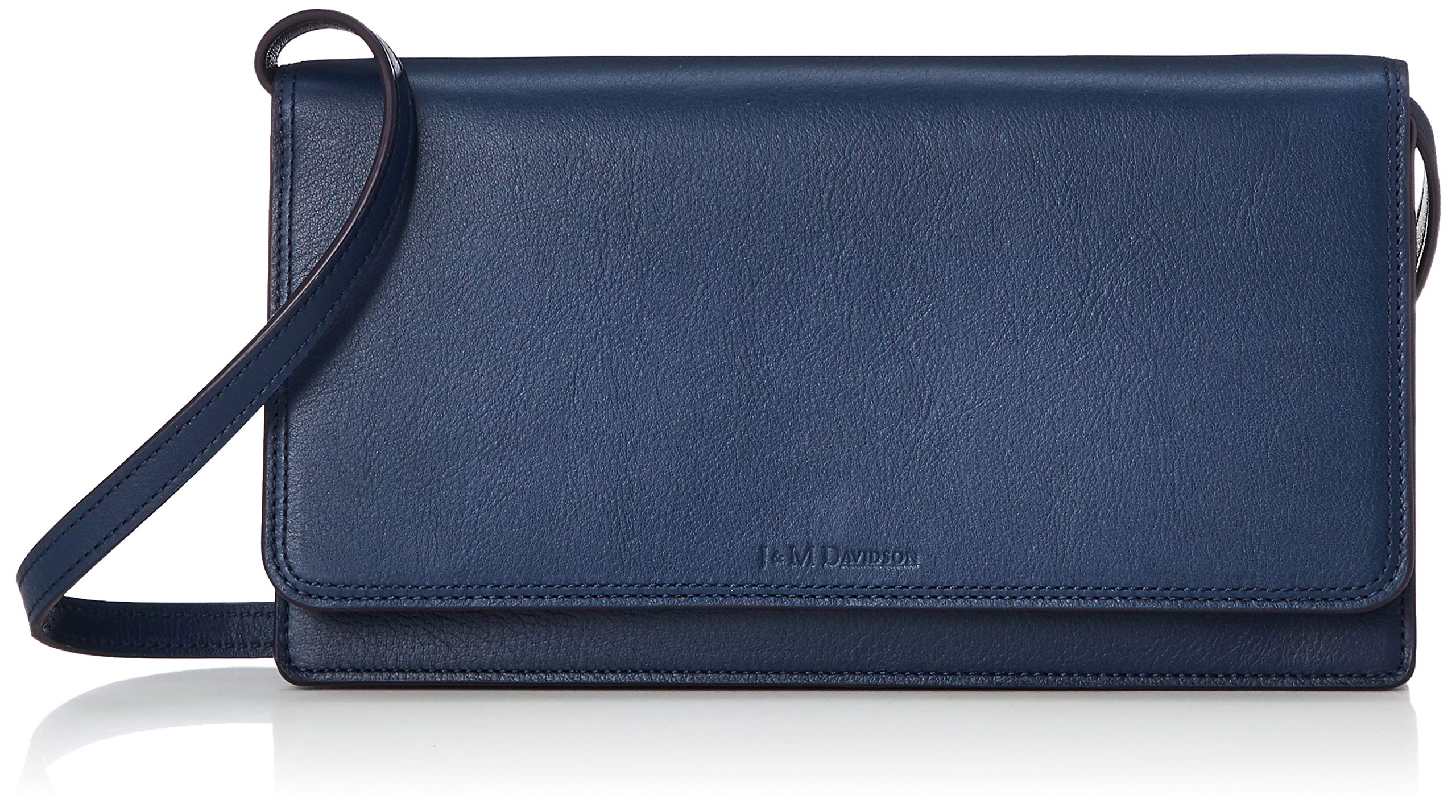 

Long Wallet CrossBodyPouch 10231N 7314 Midnight [J&M Davidson] Women s [Item]