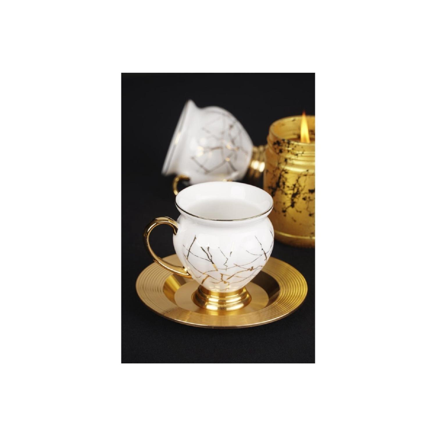 

Набор кофейных чашек с мраморным узором, 6 шт.