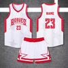 Kids' Basketball Training and Competition Uniform Set