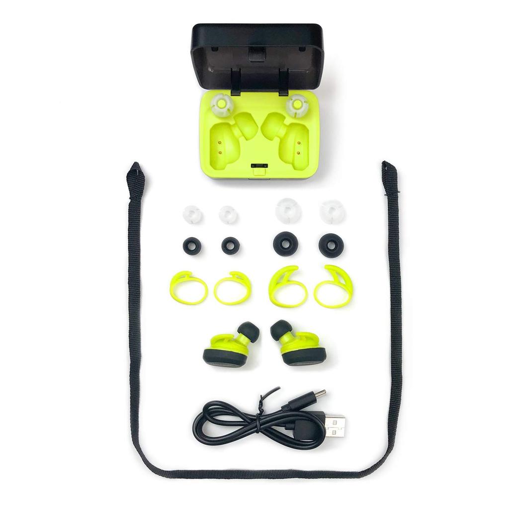 Pioneer True Wireless Bluetooth Separate Left and Right with Yellow SE-E9TW(Y) Earbuds, Compatible, Headphones, Microphone,