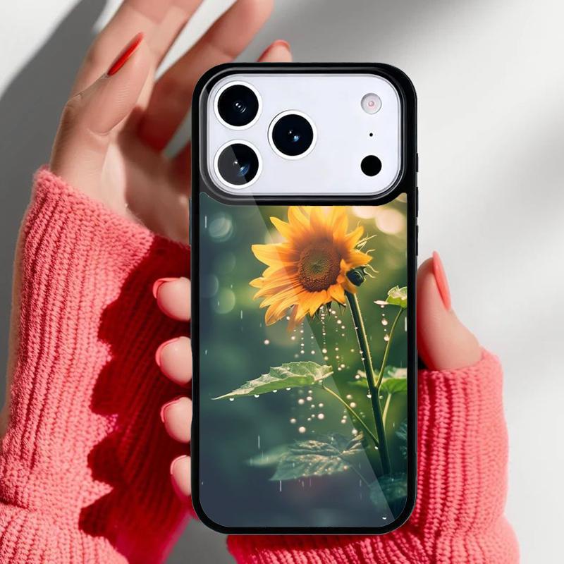 Flowers 1 Sunflowers Phone Case for iPhone 17 16 15 14 13 Pro Max Back Cover for 12 11 Pro Coque
