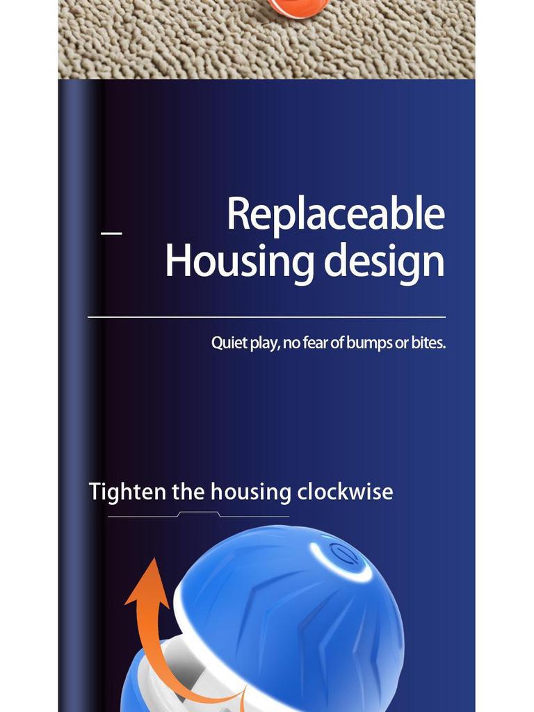 Intelligenter Schwerkraft-Hüpfball: Elektrisches Haustierspielzeug für Selbstbeschäftigung und gegen Langeweile