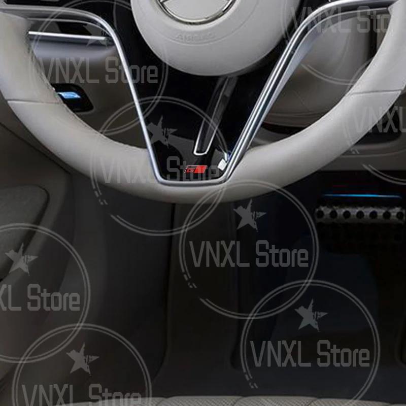 OELK1 1x Car Steering Wheel GR Sport Logo Badge Interior 3D Metal Decoration Stickers For Toyota GR Yaris Aygo Corolla RAV4 C-HR Camry