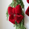 Holiday Velvets Ribbon Hanging Decoration For Restaurants Weddings And Seasonal Displays 6XDE