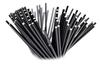 Black Paper Straws 10 Pcs