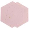 2Pcs Hexagon Felt Wall Stickers Self Adhesive Felt Memo Boards for Home Office Kitchen Wall Photo Display Note Board