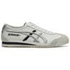 Onitsuka Tiger Mexico 66 Nm Comfortable Soft Non-Slip Wear-Resistant Low-Top Casual Shoes Unisex sneaker White Silver 1183C320-102