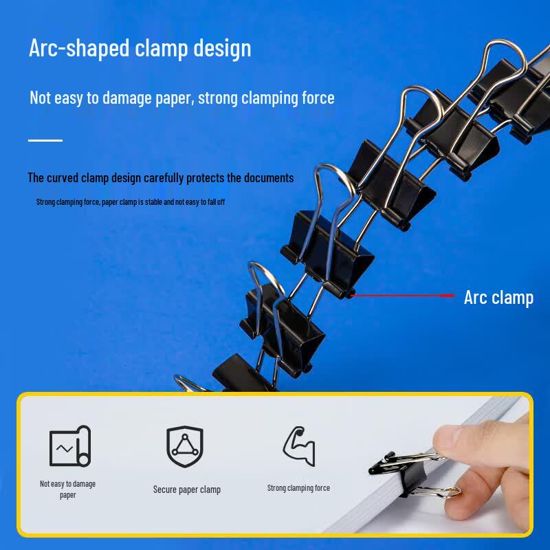 Deli 19mm Binder Clips