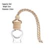 Glass Hanging Car Air Freshener & Essential Oil Diffuser Bottle
