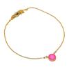 Pink Botswana Druzy Gemstone 925 Sterling Silver Jewelry Necklace 20" GK-7630