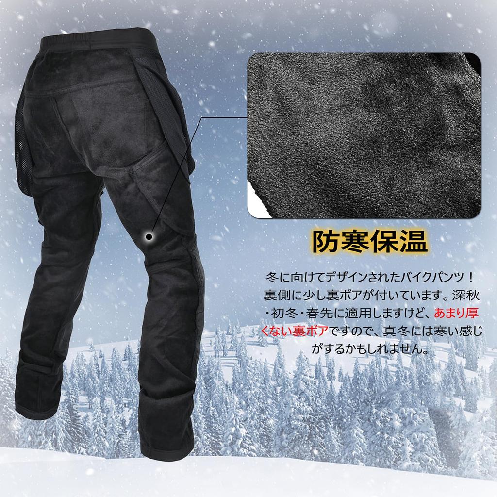 RENHE Winter Motorcycle Thermal Rider Pants with Fleece Lining and Waterproof and Windproof Racing Pants for Warmth and Size 2XS Women's Pants,
