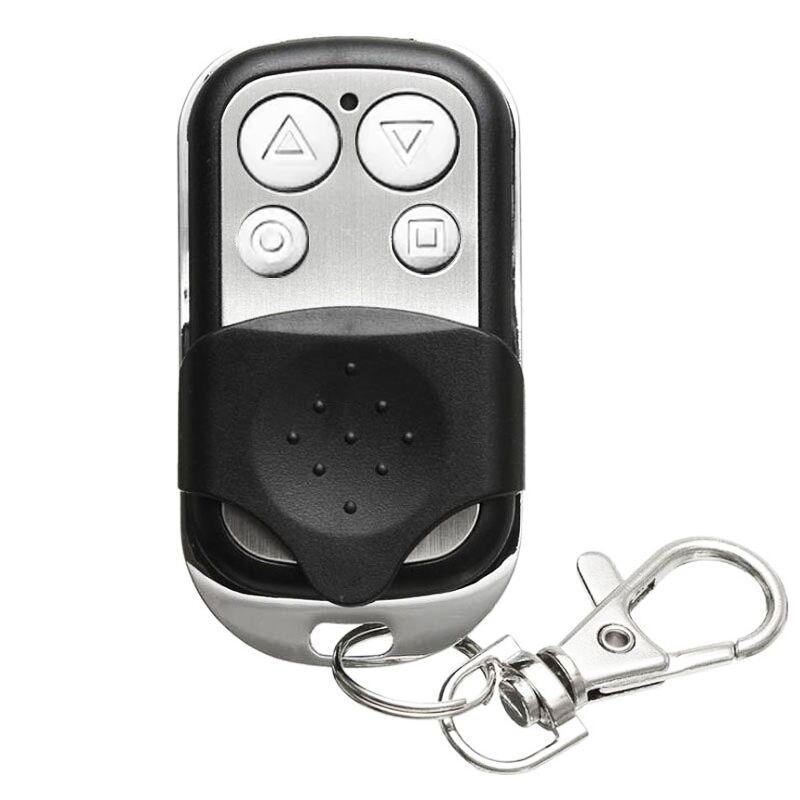 433MHz Wireless Metal Four-Button Remote Control for Garage and Rolling Doors