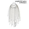 Alloy Long Tassel Bracelet Exaggeration Link Chain Bangle New Design Chain Bracelet
