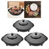 Electric BBQ Grill and Pot Combination for Outdoor Entertaining