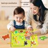 Newcomer Exclusive: Tearable Baby Book with Velcro - Quiet, Biteable Early Education