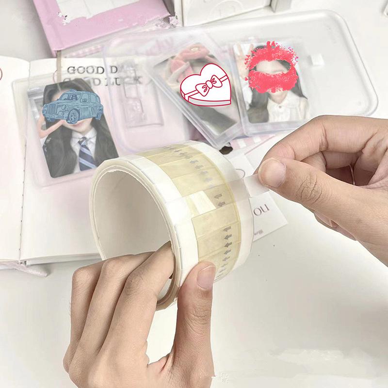 

1150 Pages Simple Pure Transparent Index Stickers Color Label Stickers Diy Sticky Notes Office School Supplies білий