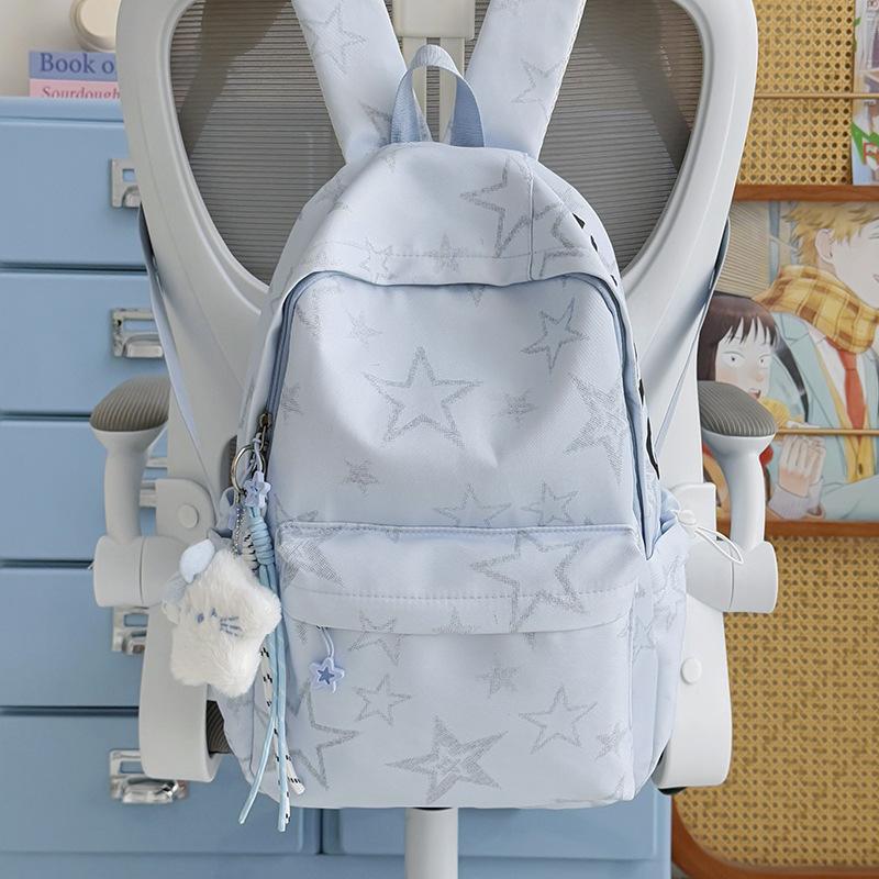Schoolbag Japanese New Student Backpack Leisure Travel Versatile Backpack Large Capacity Lightweight Junior High School School Bag Female
