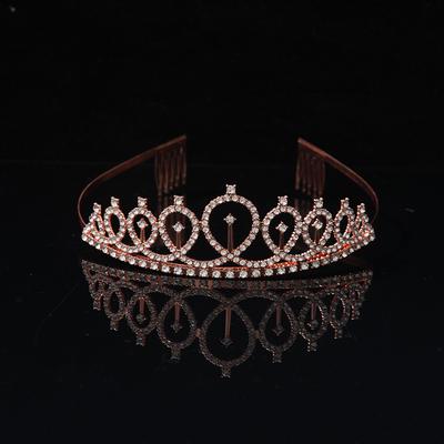 Birthday Crown Headband Bridal Party Rhinestone Hair Accessories Premium Crown Headband Crown