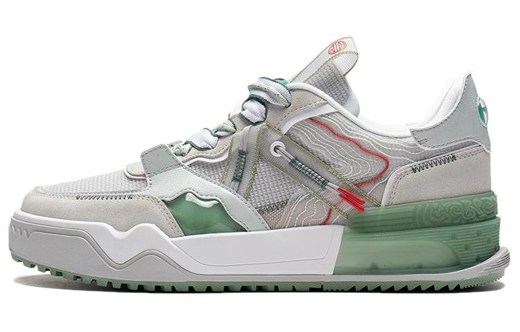 Кроссовки для скейтборда Li Ning CF FlashStar Низкие Унисекс Микрокристаллический Серый AGCS044-1 36