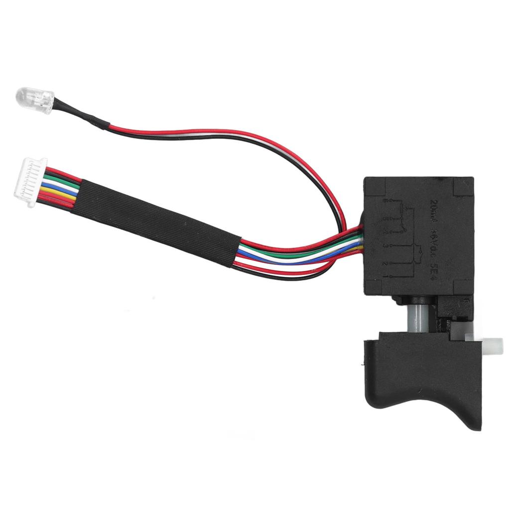 DC36V Brushless Wrench Switch with Light Speed Control Trigger Switch Electric Drill Tool Accessory
