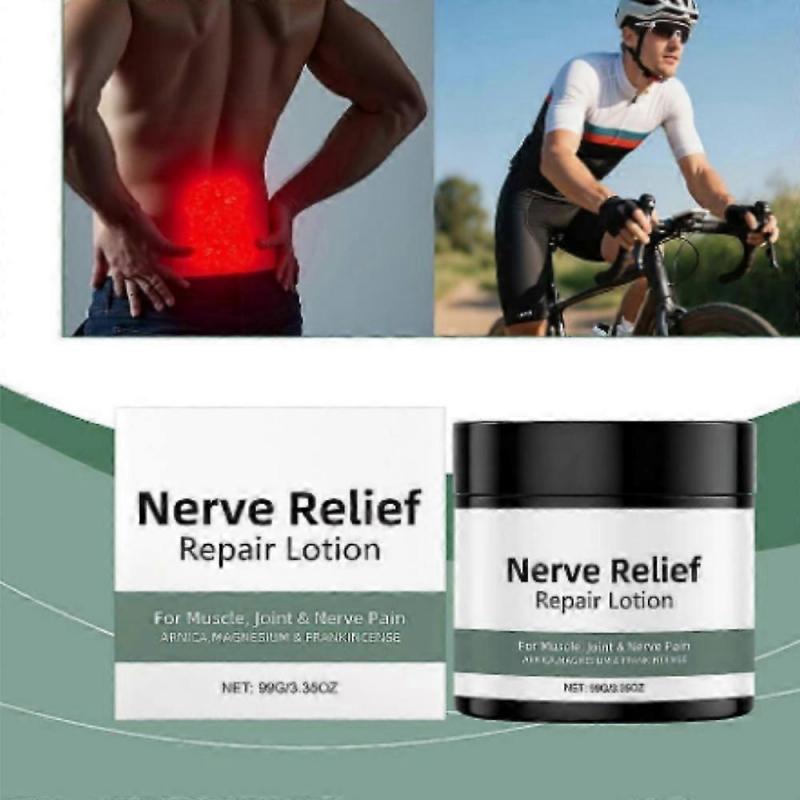 1-3x Extra Strength Nerve-Relief Cream, Nerve-Relief  Massage Cream for Feet, Legs, and Hands