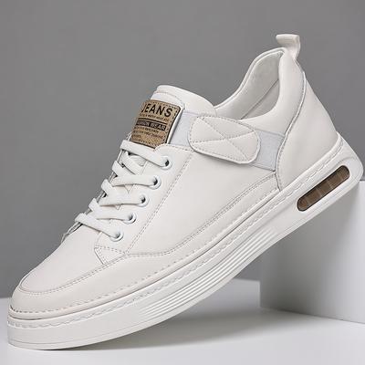 Casual Men's Shoes Lace Up Fashion Comfortable Shoe Men Sneakers  Designer Genuine Leather Man Flats Male Chaussures