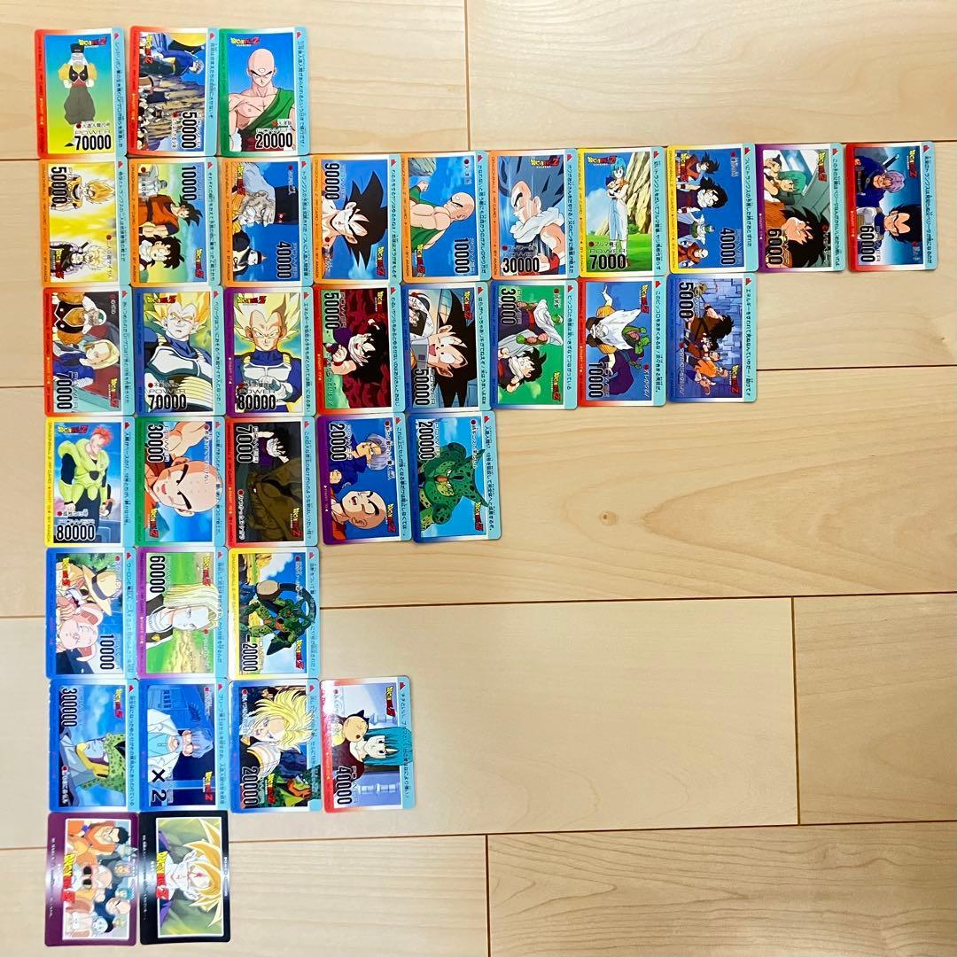 [At that time 30 years ago] Dragon Ball Z Amada PP card set of 35