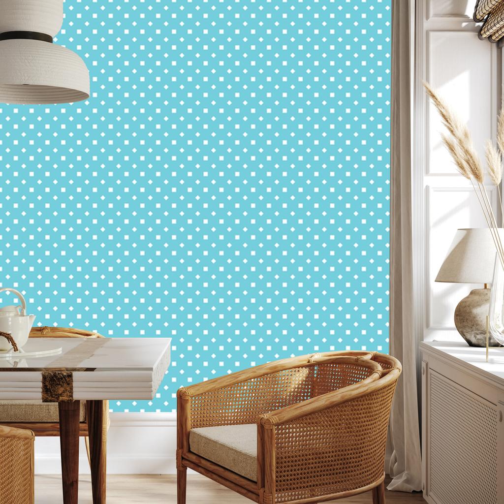 Celadon Dots Wallpaper, Fine Detail for Living Room and Bedroom 50x1000