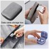 Hard Shell Case Bag Storage Collection Bag Case for Earphone Laptop Charger Hard Dish USB Flash USB Cable Electronic Device