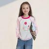 TUTU Xiaoxiang Girls' Long-Sleeve Raglan T-Shirt