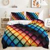 3D Digital Printing Music Theme Duvet Cover Set Piano Note Pattern Quilt Cover Pillowcase Music Lover Bedroom Decorative Bedding 3pcs