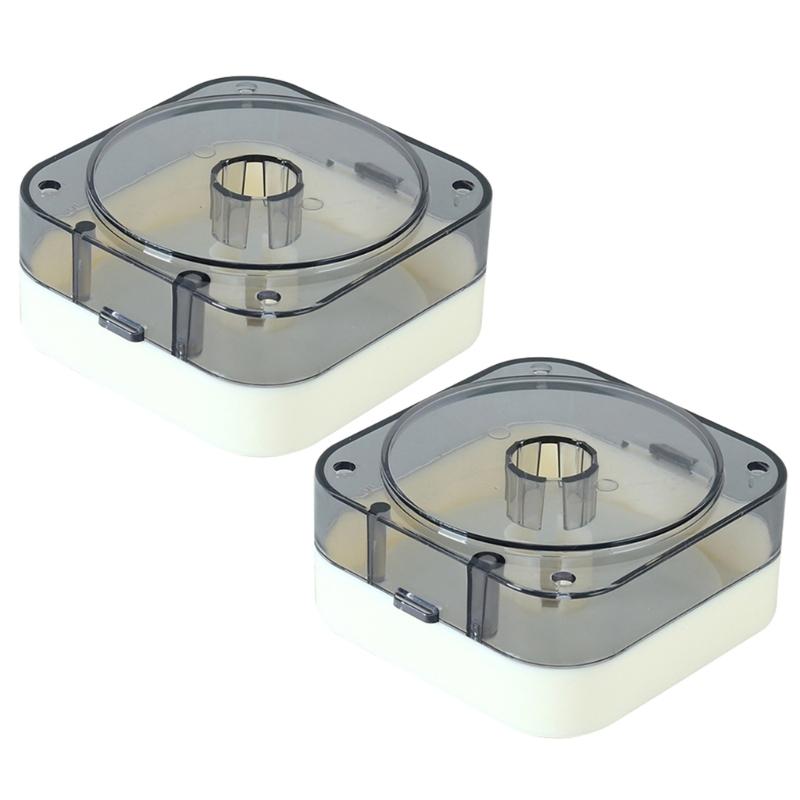 2Pcs Fishing Line Organizers Flexible Magnetic Fishing Line Storage Box Large Capacity Tackle Box Fishing Accessories