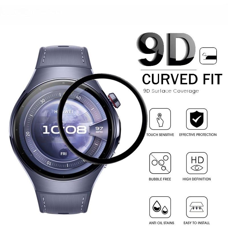 1-3PCS 3D Curved Anti-scratch Film Soft Edge Screen Protector Film for Huawei Watch 5 42mm 46mm