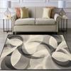 European Carpets Large Area Rugs for Living Room Bedroom Abstract Washable Non Slip Sofa Mat Home Decor