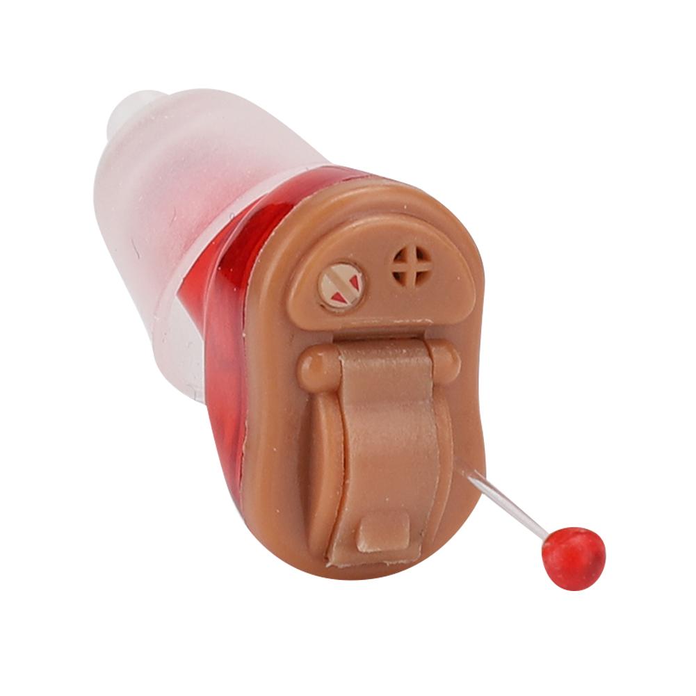 

Мини цифровой слуховой аппарат для правого уха с регулируемой громкостью и усилителем звука