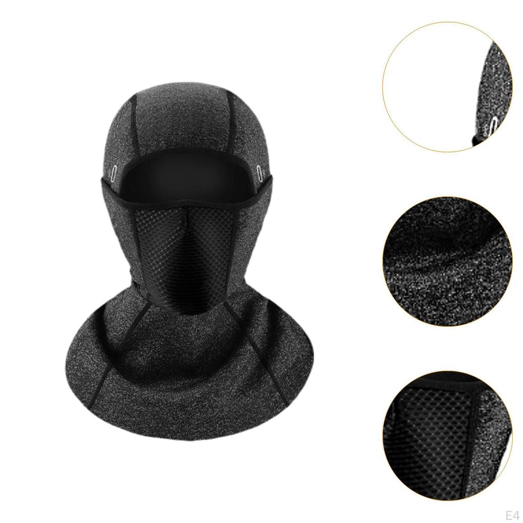 Winter Balaclava Face Mask and Head Thermal Cover Scarf Neck Warmer Hood for Motorcycle