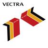 2pcs Car 3 Color Stickers For Opel Astra Corsa ignia Opc Vectra Zafira Grandland Meriva Mokka Crossland X Auto Accessories