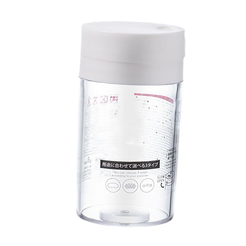 Spice Jar Plastic Seasoning Bottle Container Sugar Shaker Dispenser for Storing Spice Seasoning Powd